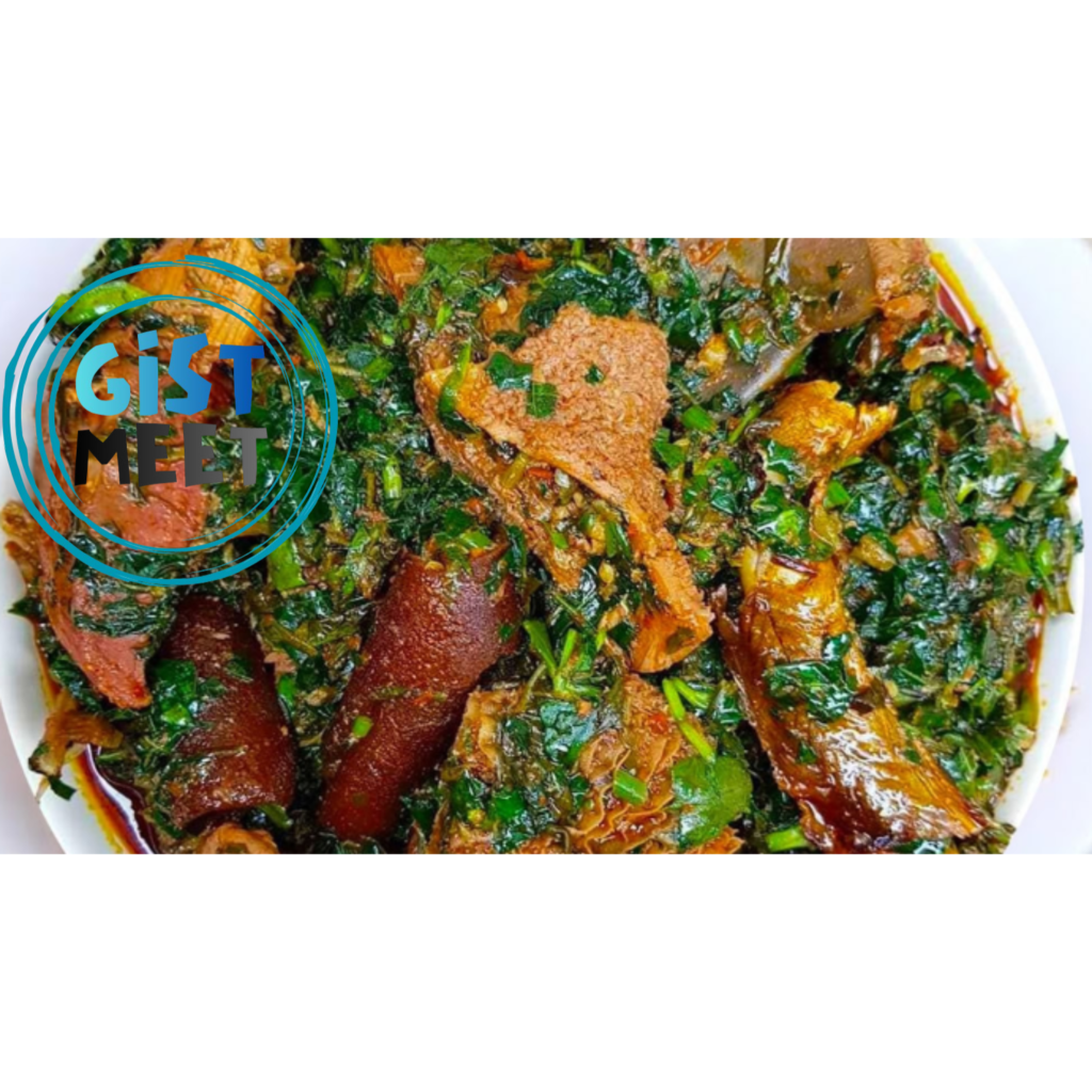 Making Afang Soup with Periwinkles