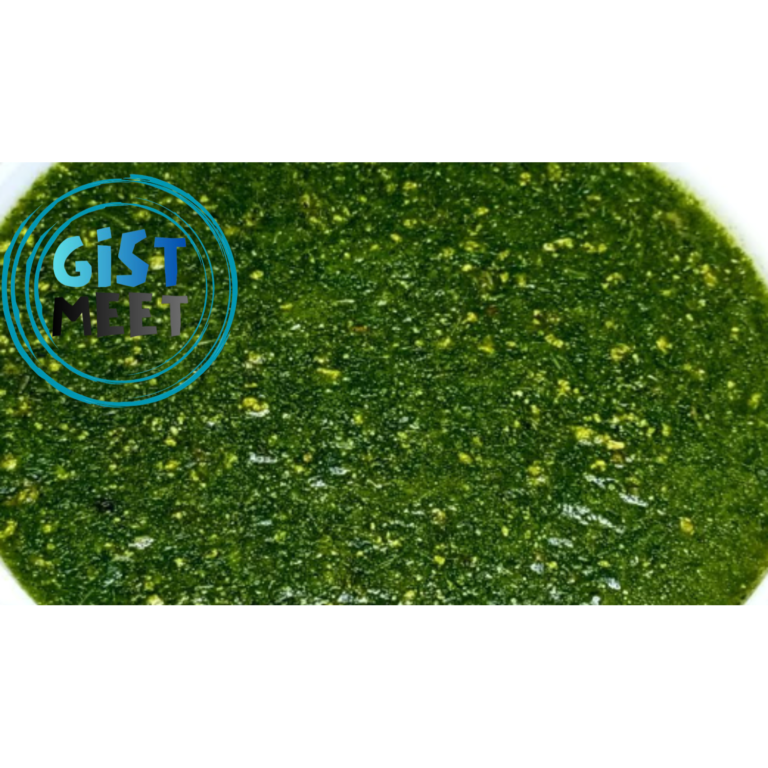 Making Ewedu Soup in Europe